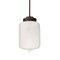 Besa Lighting Olin Cord Pendant, Frost, Bronze Finish, 1x60W Incandescent 1TT-OLINFR-BR - alternate 1